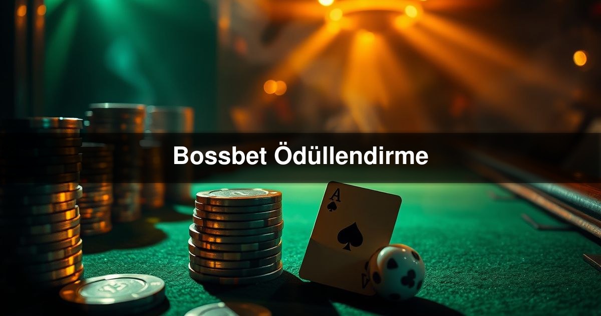Bossbet Ödüllendirme